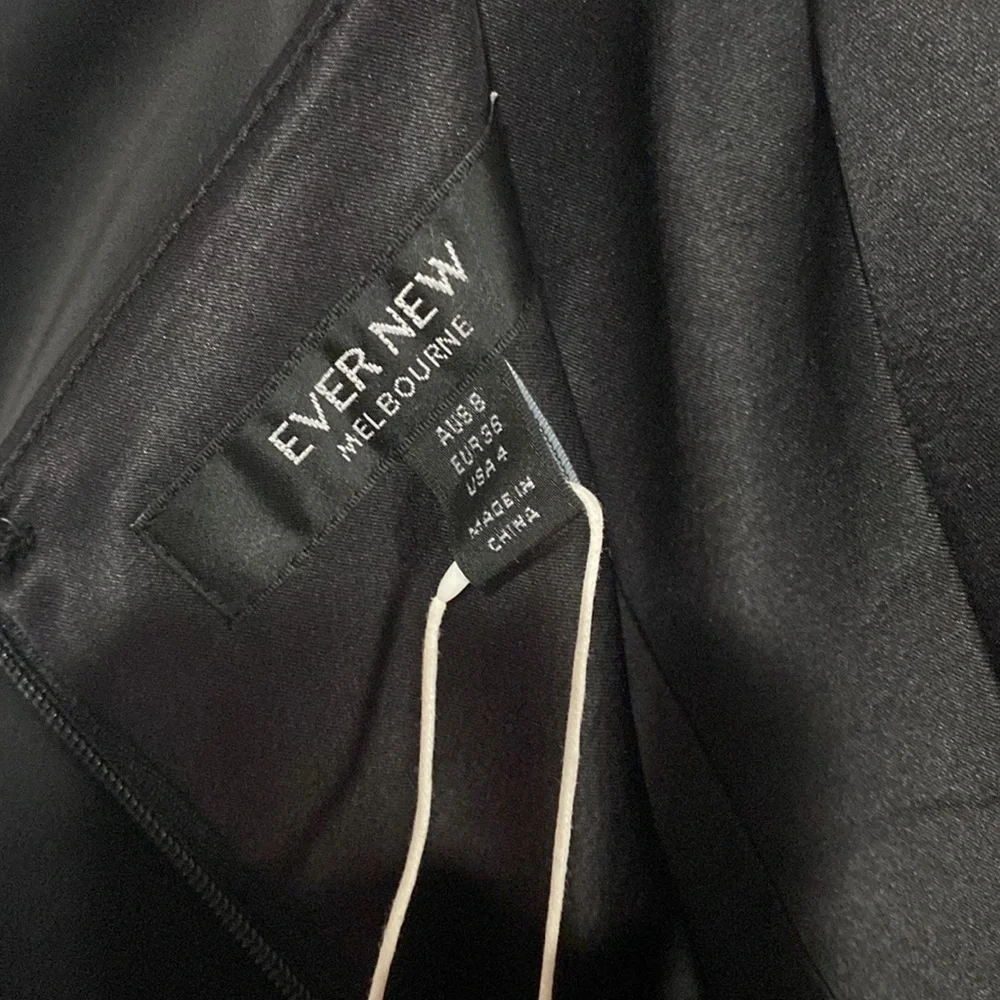 NWT Black Cocktail Dress - Picture 5 of 7